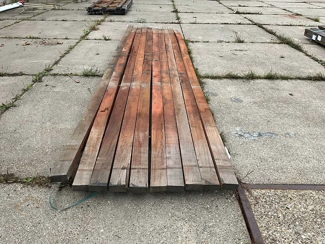 Balk ruw bezaagd okan (10x) - afbeelding 4 van  5