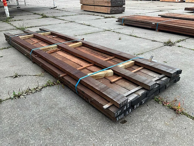 Balk ruw bezaagd okan (23x) - afbeelding 4 van  6