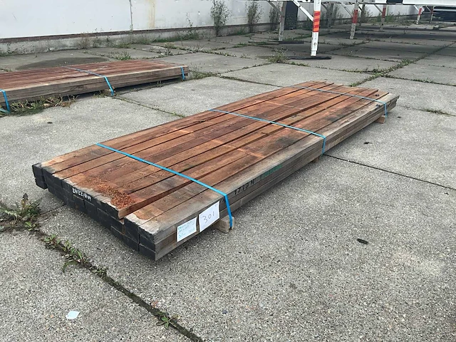 Balk ruw bezaagd okan (30x) - afbeelding 1 van  6