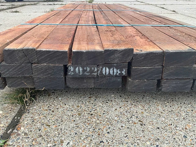 Balk ruw bezaagd okan (30x) - afbeelding 6 van  6