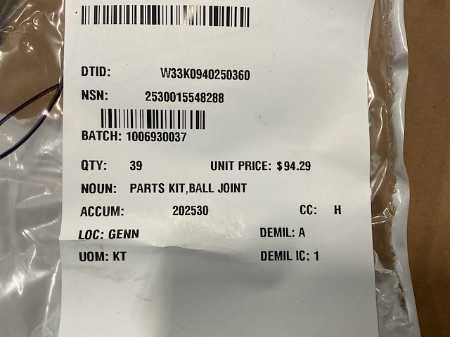 Ball joint (25x) - afbeelding 6 van  6