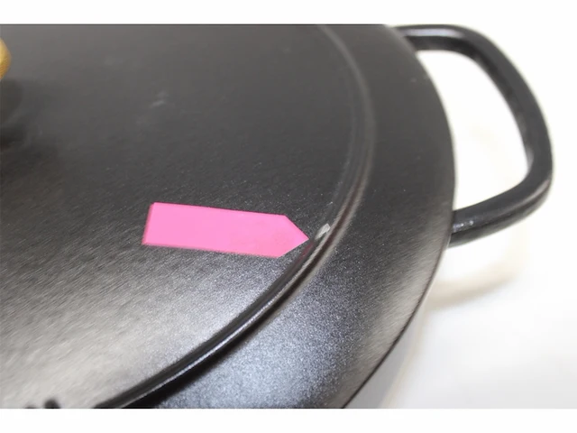 Ballarini cocotte bellamonte braadpan 29 cm ovaal 45 liter gietijzer zwart - afbeelding 6 van  6
