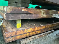 Ballastmateriaal / machineplaten ca 10t - afbeelding 2 van  3