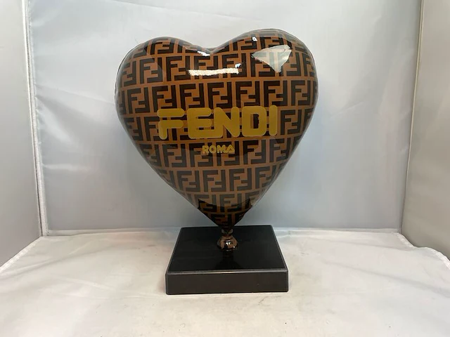 Balloon heart fendi tribute - naor cobra art editie - afbeelding 1 van  5