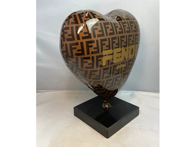 Balloon heart fendi tribute - naor cobra art editie - afbeelding 3 van  5