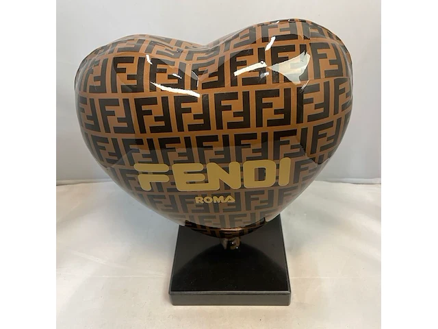 Balloon heart fendi tribute - naor cobra art editie - afbeelding 4 van  5