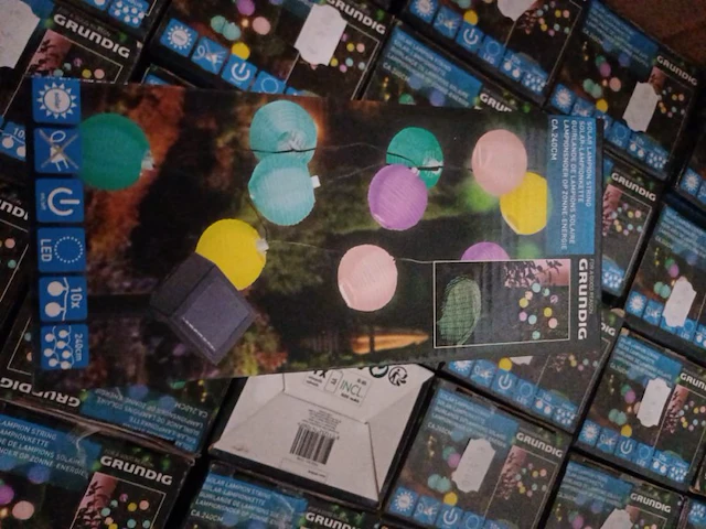 Balloon light grundig lengte 2,40 10 stuks - afbeelding 6 van  9