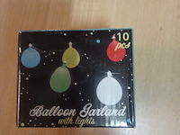 Balloon light klein 10 lamps aantal 3 sets. - afbeelding 4 van  5