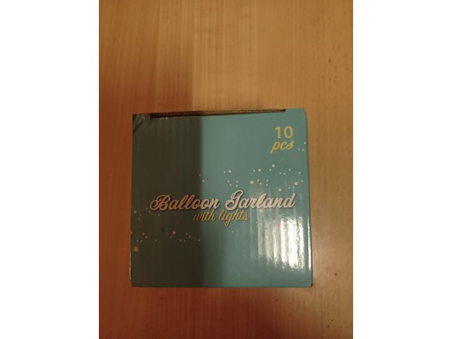 Balloon light klein 10 lamps aantal 3 sets. - afbeelding 5 van  5