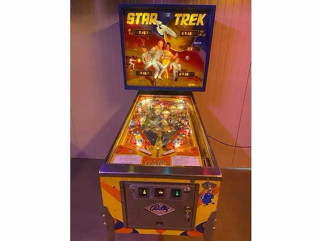 Bally - star trek - flipperkast - afbeelding 2 van  9