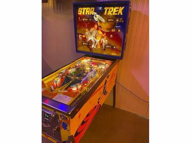 Bally - star trek - flipperkast - afbeelding 7 van  9