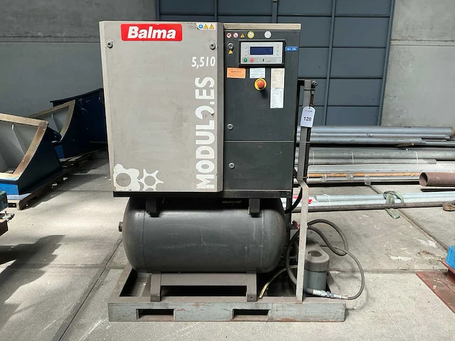 Balma es 5.5 industriële schroefcompressor - afbeelding 3 van  9