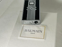 Balmain paris aansteker - limited edition black & silver - afbeelding 5 van  7