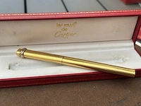 Balpen, cartier, de must trinity, goud - afbeelding 2 van  7