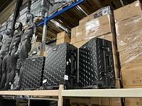 Balr romeo embossed hexagon suitcases m (4x) - afbeelding 2 van  2