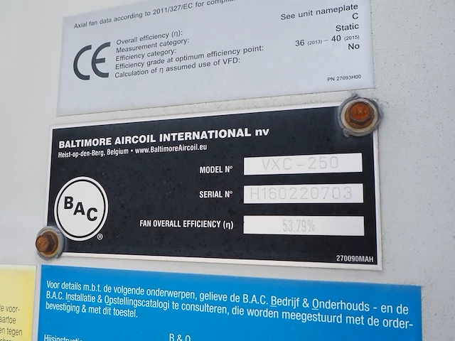 Baltimore aircoil international - afbeelding 2 van  11