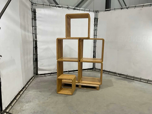 Bamboe kubus (6x) - afbeelding 2 van  6