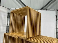 Bamboe kubus (6x) - afbeelding 4 van  6