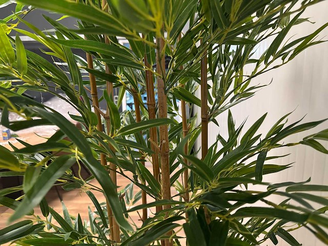 Bamboe kunstplant (210cm hoog) - afbeelding 2 van  14