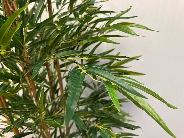 Bamboe kunstplant (2x) (210cm hoog) - afbeelding 4 van  14