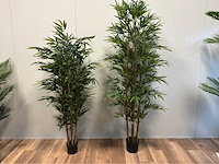 Bamboe kunstplant (2x) - afbeelding 1 van  3