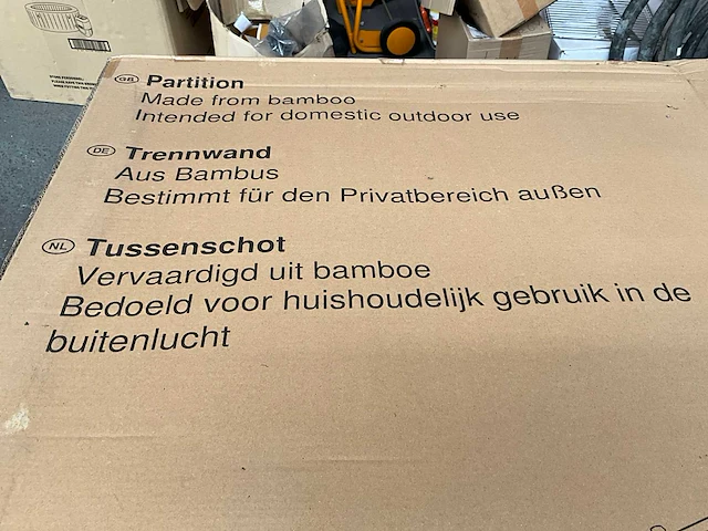 Bamboe scherm (2x) - afbeelding 6 van  6