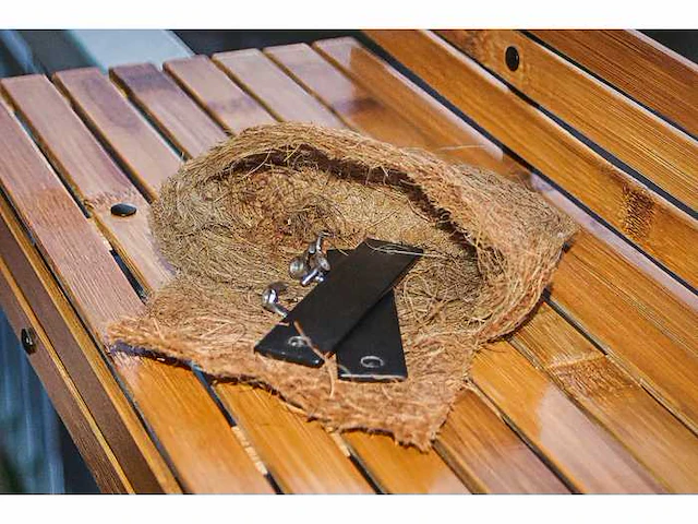 Bamboo - balkonbar - naturel - tali - 900x300 mm - barblad - afbeelding 13 van  14