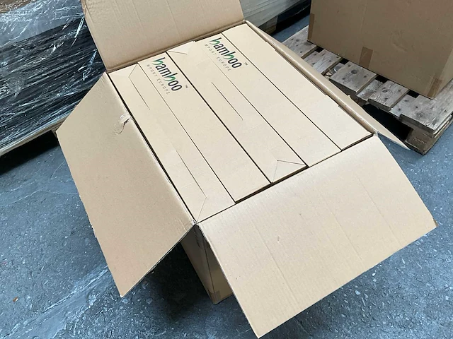 Bamboo - fakkels - naturel - moso - led zonne-energie - tuin verlichting (50x) - afbeelding 5 van  13