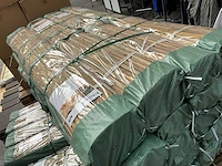 Bamboo - mat gespleten- naturel- tonkin - 5000x1500 mm (150 m2)= 1 pallet - scherm (20x) - afbeelding 10 van  10