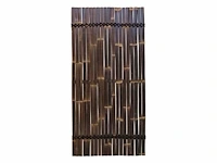 Bamboo - schutting latten donker - java - 900x1000 mm (0,9 m2) - lattenscherm - afbeelding 2 van  6