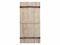 Bamboo - schutting latten donker - java - 900x1000 mm (0,9 m2) - lattenscherm - afbeelding 6 van  6