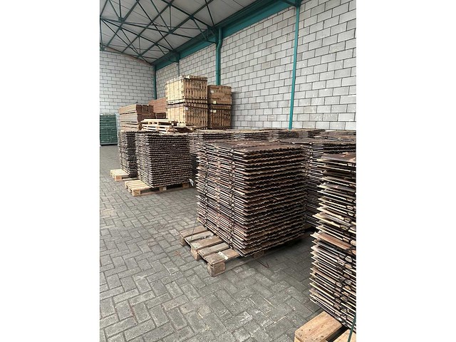 Bamboo - schutting latten donker - java - 900x1000 mm (45 m2) = 1 pallet - lattenscherm (50x) - afbeelding 12 van  13