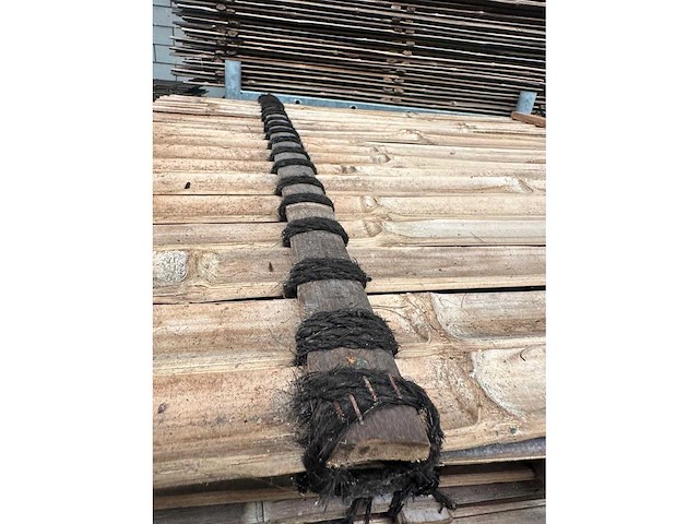 Bamboo - schutting latten donker - java - 900x1800 mm (66,42 m2)= 1 pallet - lattenscherm (40x) - afbeelding 7 van  10