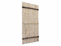 Bamboo - schutting latten donker - java - 900x1800 mm (81 m2)= 1 pallet - lattenscherm (50x) - afbeelding 10 van  10