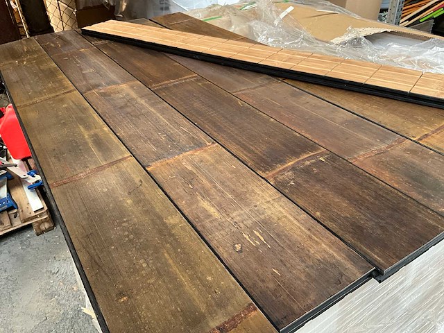 Bamboo - vloer forest - 1210x125x18 mm (1,51 m2) - parketvloer (10x) - afbeelding 10 van  11
