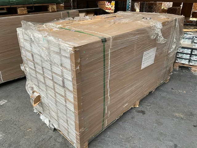 Bamboo - vloer middelste gekruiste verticale gecaronniseerde gelakt - 1960x154x15 mm (108,66 m2) = 1 pallet - parketvloer (360x) - afbeelding 1 van  9