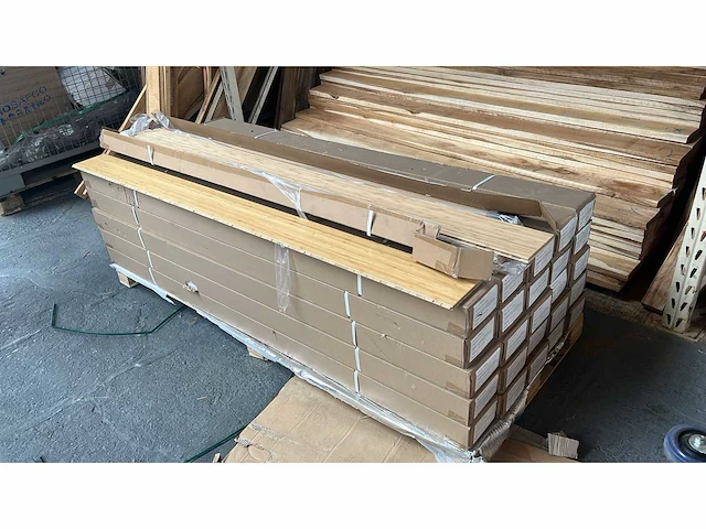 Bamboo - vloer middelste gekruiste verticale gecaronniseerde gelakt - 1960x154x15 mm (108,66 m2) = 1 pallet - parketvloer (360x) - afbeelding 4 van  9