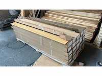Bamboo - vloer middelste gekruiste verticale gecaronniseerde gelakt - 1960x154x15 mm (108,66 m2) = 1 pallet - parketvloer (360x) - afbeelding 4 van  9