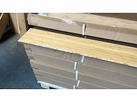 Bamboo - vloer middelste gekruiste verticale gecaronniseerde gelakt - 1960x154x15 mm (108,66 m2) = 1 pallet - parketvloer (360x) - afbeelding 6 van  9