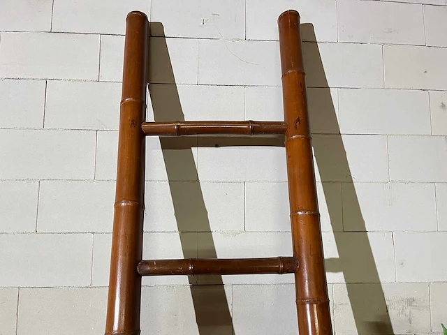 Bamboo ladder 250 cm - afbeelding 2 van  4