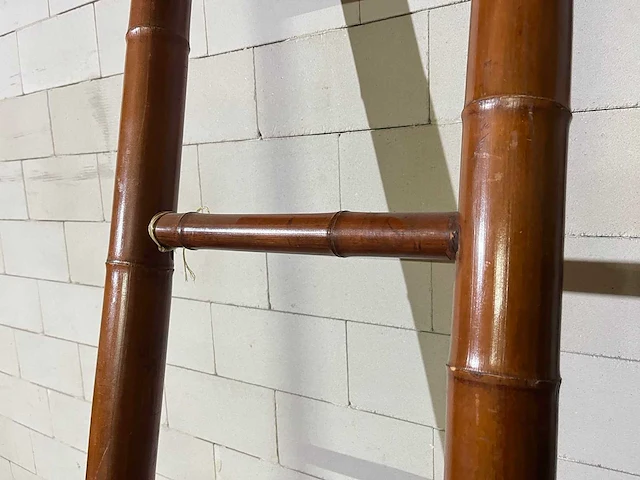 Bamboo ladder 250 cm - afbeelding 3 van  4