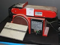 Band- en schijfschuurmachine hbm.
