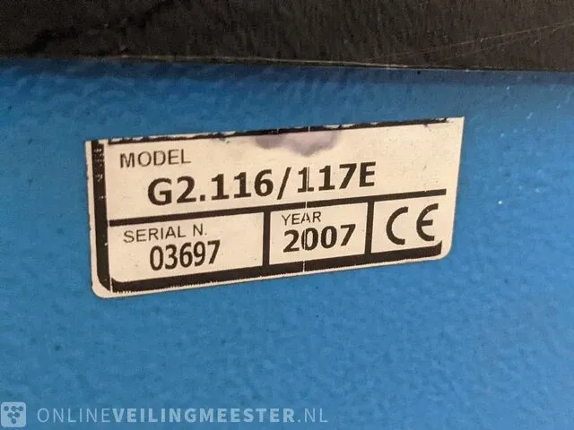 Banden balanceer apparaat ravaglioli, g2.116/117e, 2007 - afbeelding 6 van  7