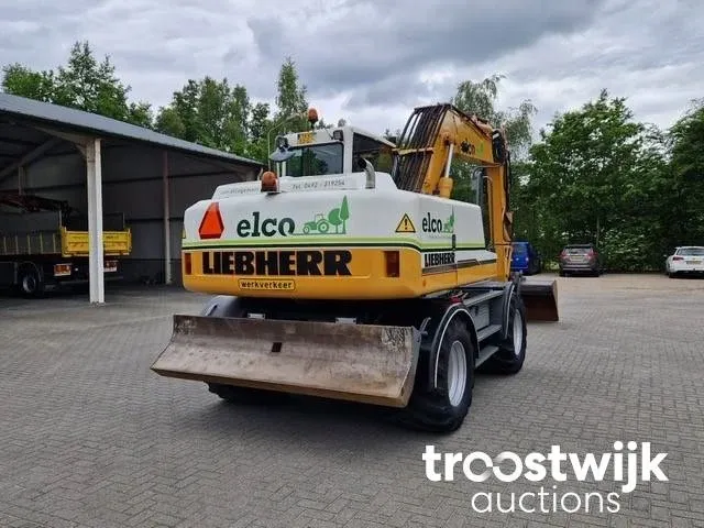 Banden graafmachine - afbeelding 7 van  13