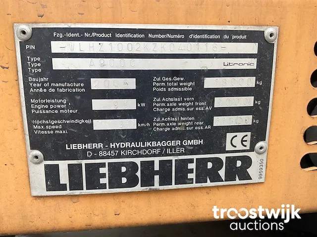 Banden graafmachine - afbeelding 27 van  39