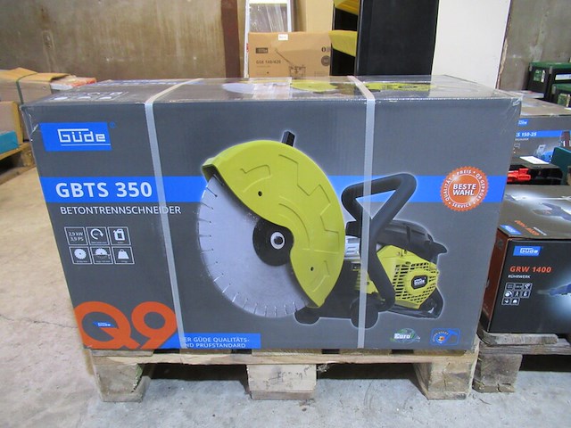 Banden/betonzaag gude, gbts 350 - afbeelding 1 van  2