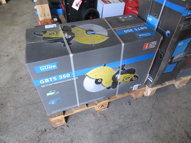 Banden/betonzaag gude, gbts 350 - afbeelding 2 van  2