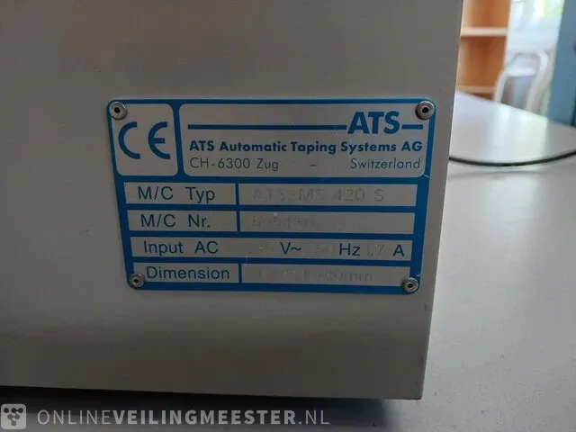 Banderolleermachine ats, ms-420s - afbeelding 2 van  10