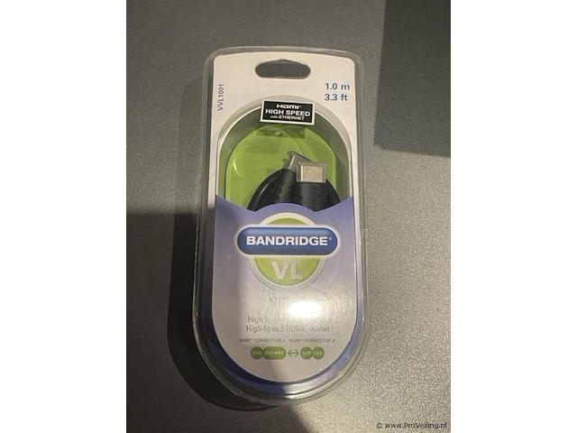 Bandridge high speed hdmi-kabel - 3 stuks - afbeelding 1 van  3