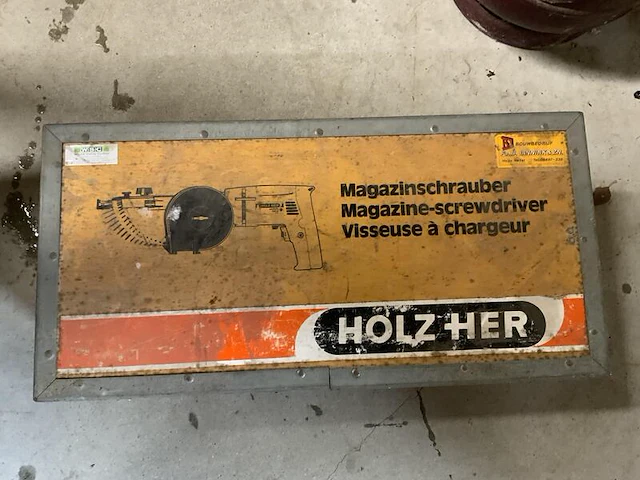 Bandschroefmachine, holz herr - afbeelding 4 van  4